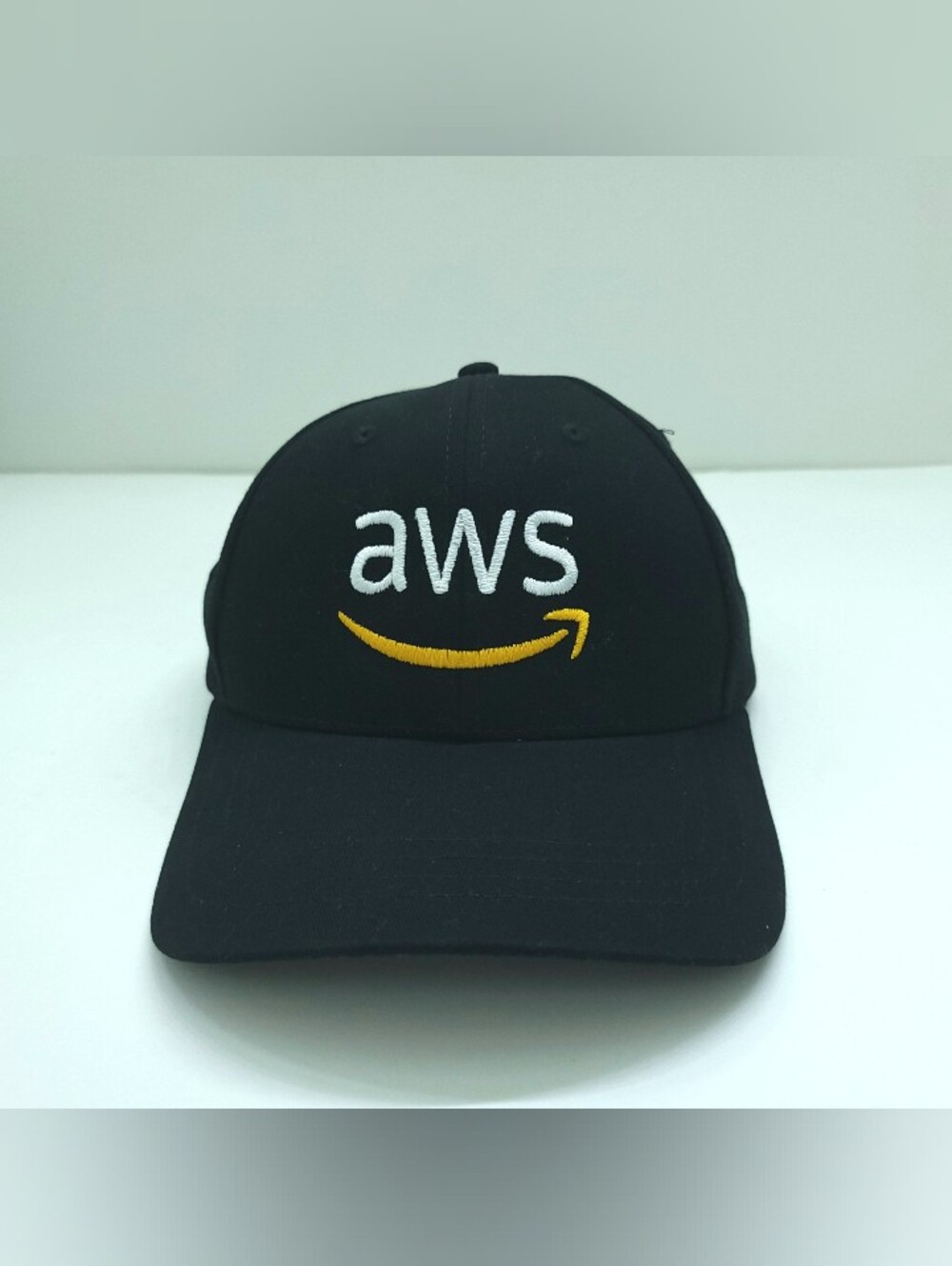 Amazon Web Services AWS Hat Adult Embroidered Velcro Back